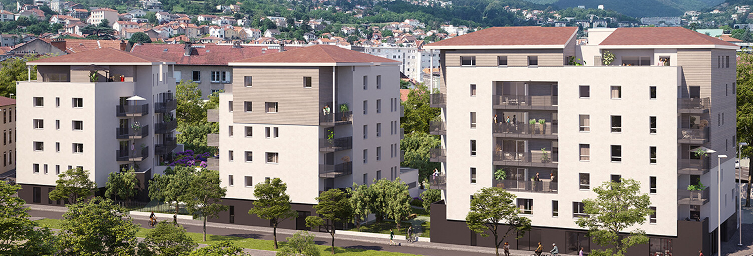 Appartement neuf T2, T4 Pièce 52 à 101 m² à vendre à Clermont-Ferrand (63000)