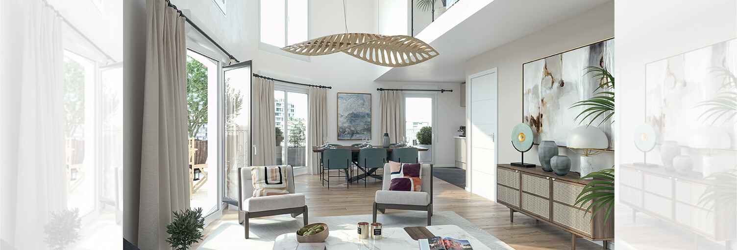 Appartement neuf T2, T3, T4, T5 Pièce 43 à 109 m² à vendre à L'Haÿ-les-Roses (94240)