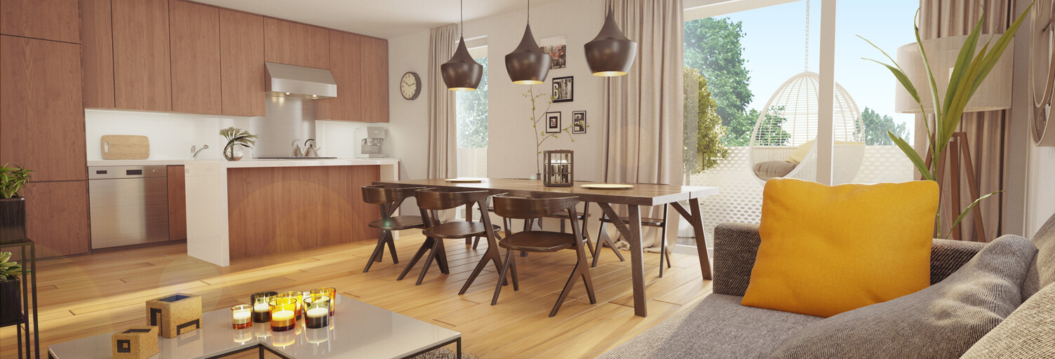 Appartement neuf T2, T3 Pièce 45 à 79 m² à vendre à Maxéville (54320)