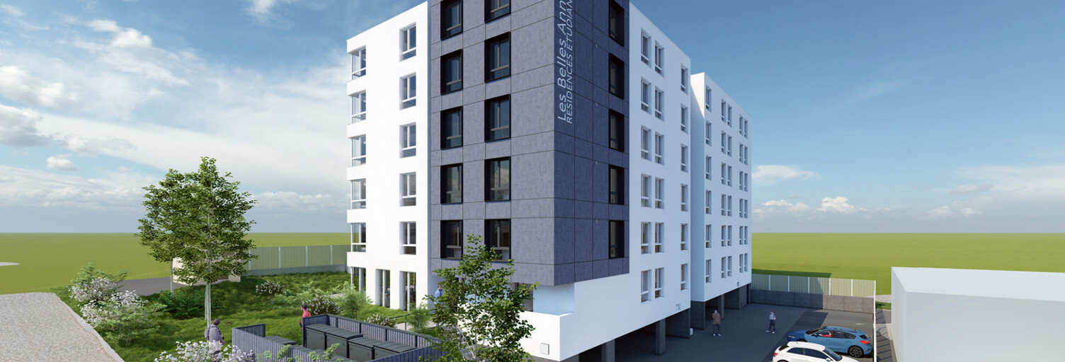 Appartement neuf T1, T3 Pièce 18 à 39 m² à vendre à Vandœuvre-lès-Nancy (54500)