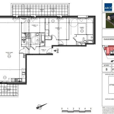 Appartement 3 pièces 259000 €