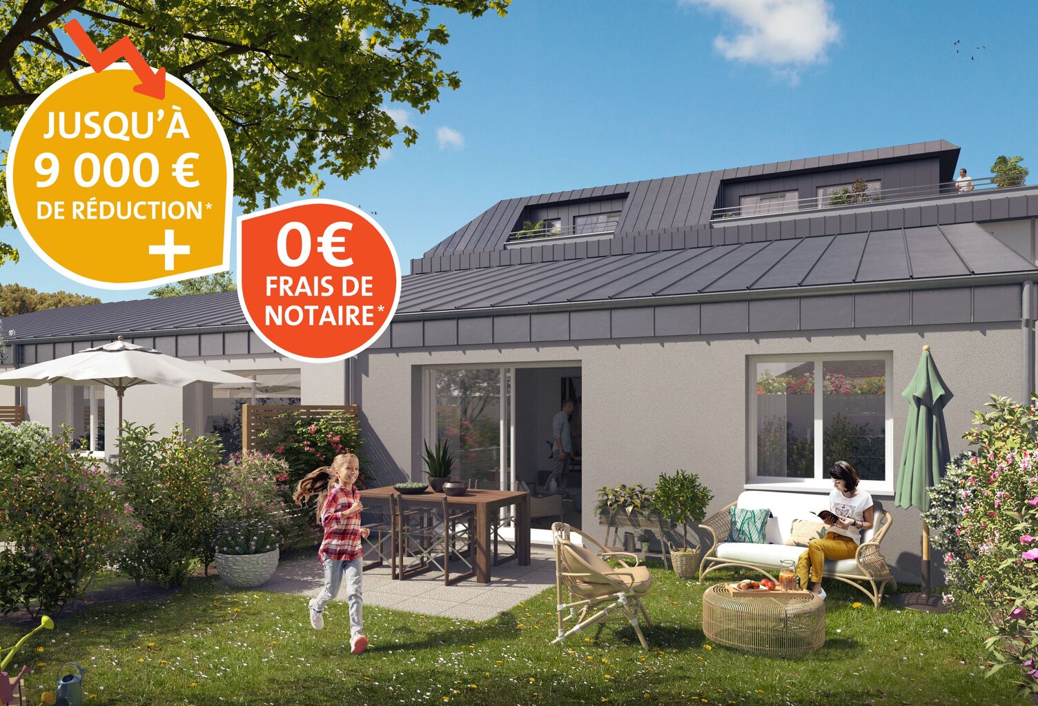 Vente programme neuf T3 60 à 73 m² Cholet (49300) — photo 1