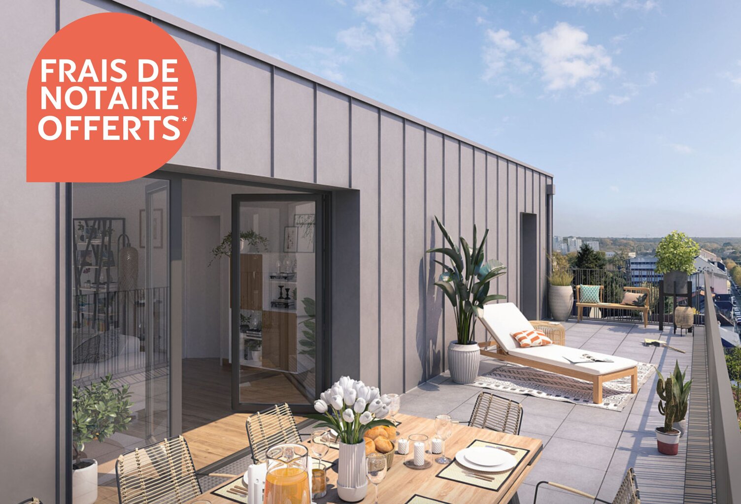 Vente programme neuf T1, T2, T3 34 à 63 m² La Roche-sur-Yon (85000) — photo 1