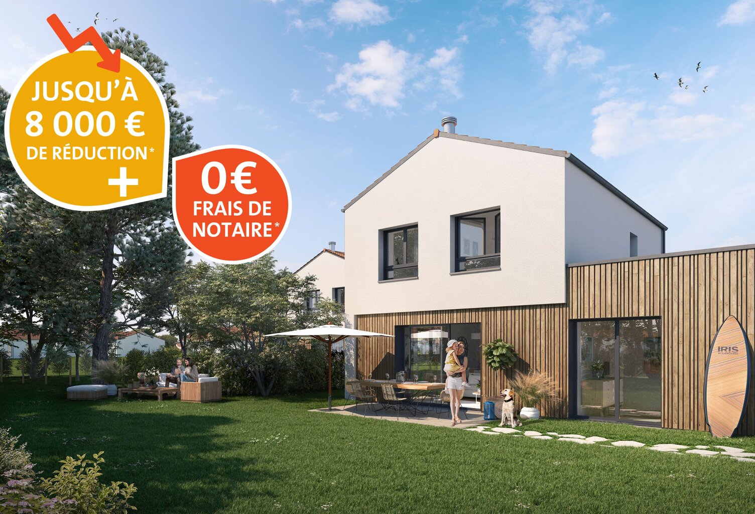 Vente programme neuf T2, T3, T4, T5 41 à 103 m² Saint-Hilaire-de-Riez (85270) — photo 1