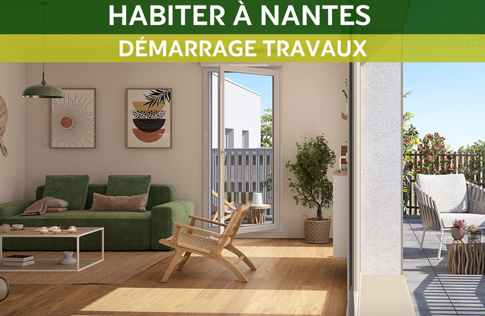 Vente programme neuf T2, T3, T4, T5 53 à 102 m² Nantes (44000) — photo 2