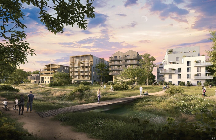 Vente programme neuf T2, T3, T4, T5 53 à 102 m² Nantes (44000) — photo 5