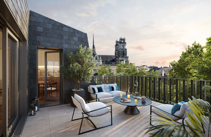 Vente programme neuf T3, T4 83 à 102 m² Orléans (45000) — photo 3