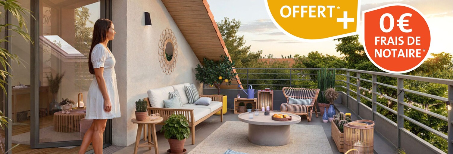 Appartement neuf T2, T3 Pièce 41 à 57 m² à vendre à Saint-Michel-Chef-Chef (44730)