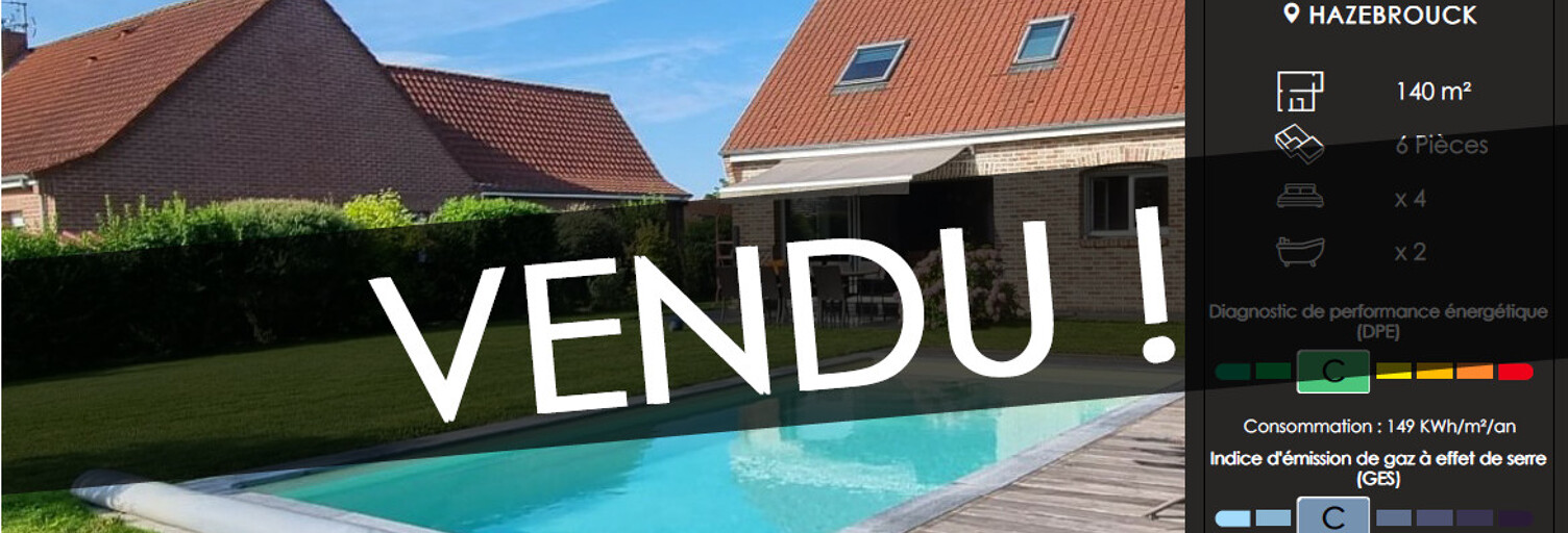 Maison 6 Pièces 140 m² à vendre à Hazebrouck (59190)