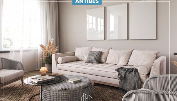 Appartement 3 pièces  à vendre Antibes 06600