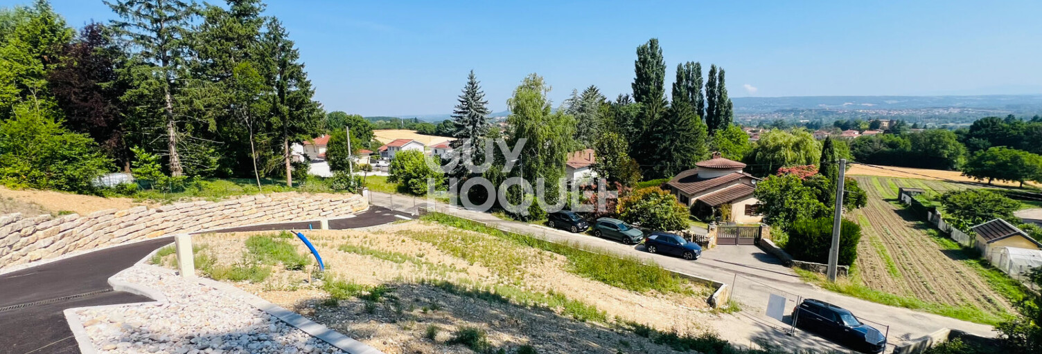 Terrain  1078 m² à vendre à Saint-Alban-de-Roche (38080)