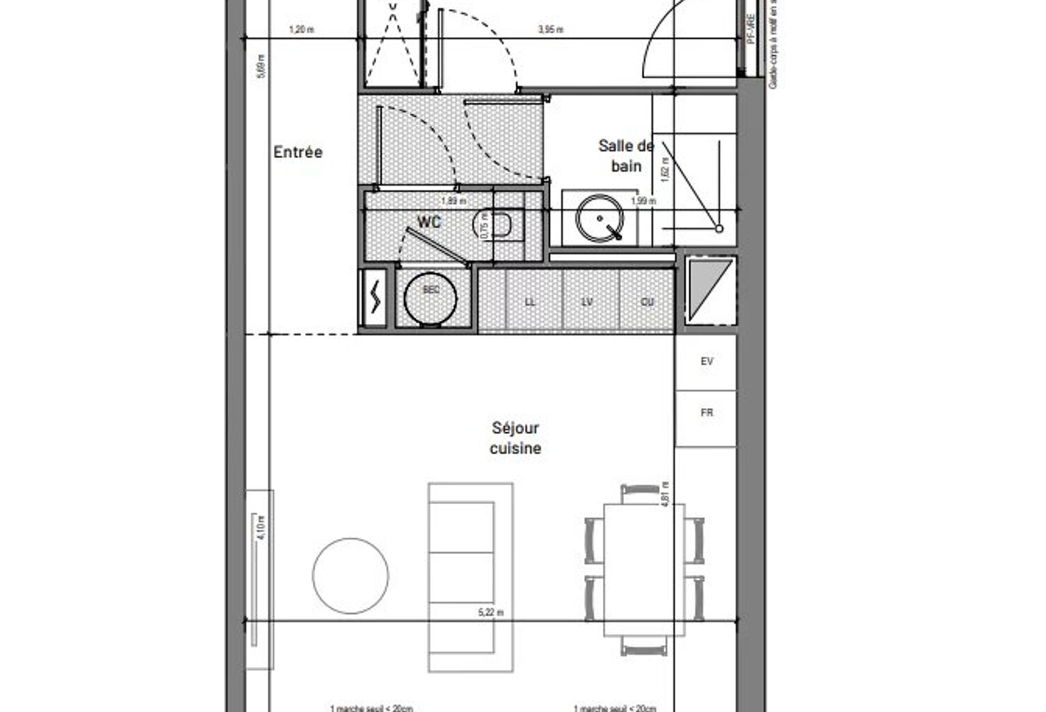 Appartement T2 – Résidence neuve à Uzès (VEFA) — photo 1