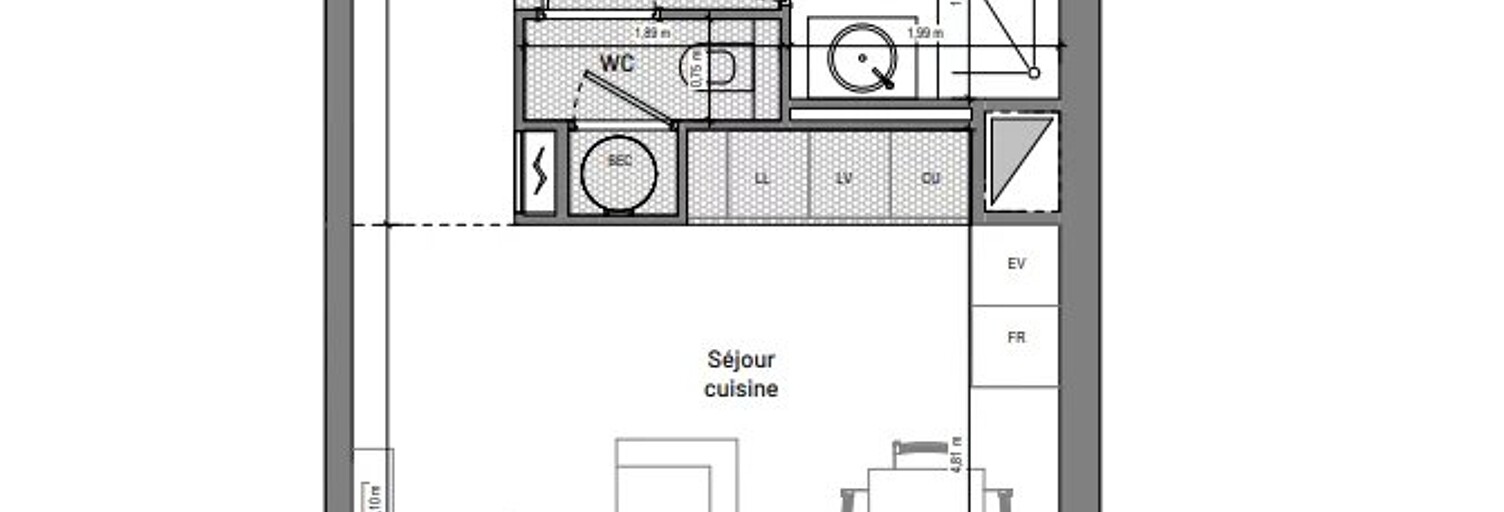 Appartement 2 Pièces 48 m² à vendre à Uzès (30700)