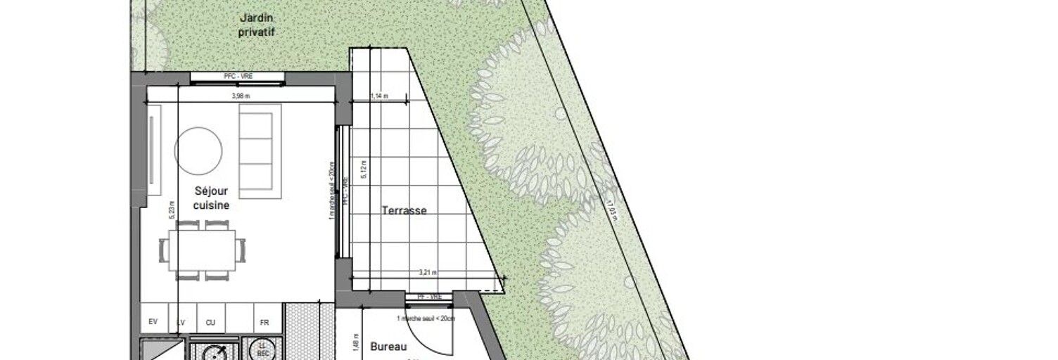 Appartement 3 Pièces 53 m² à vendre à Uzès (30700)