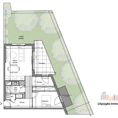 Appartement 3 pièces 295000 €