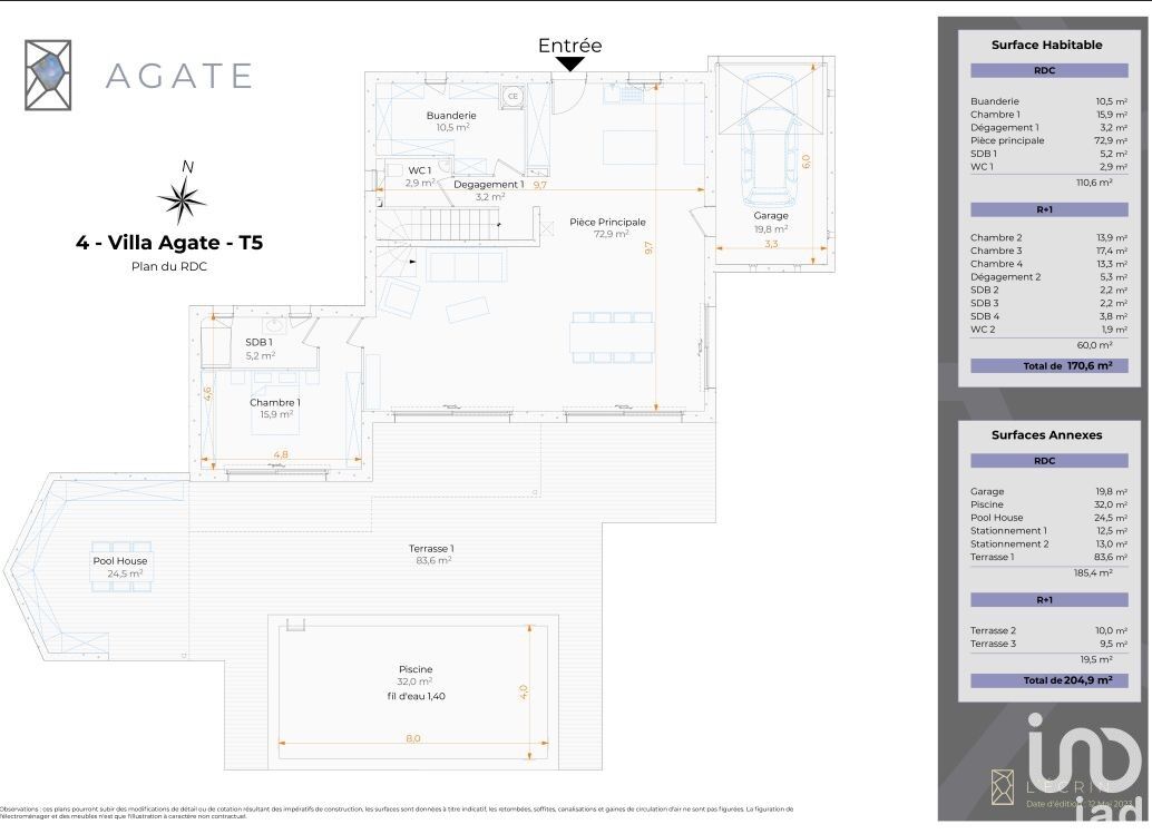 Vente Maison/villa 5 pièces - Photo 2