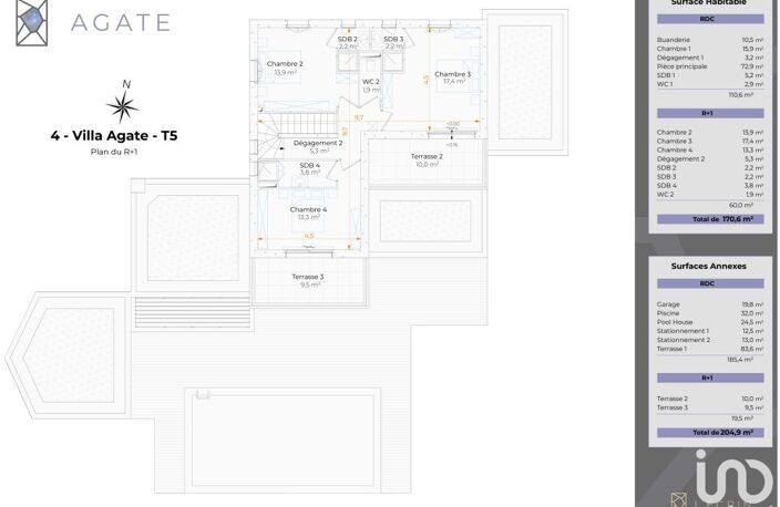 Vente Maison/villa 5 pièces — photo 3
