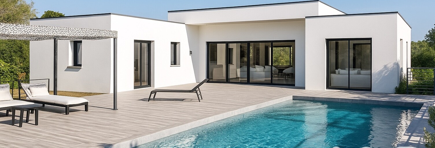 Terrain  1100 m² à vendre à Aramon (30390)