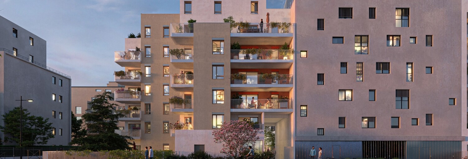 Appartement neuf T1, T2, T3, T4, T5 Pièce 0 à 106 m² à vendre à Villeurbanne (69100)