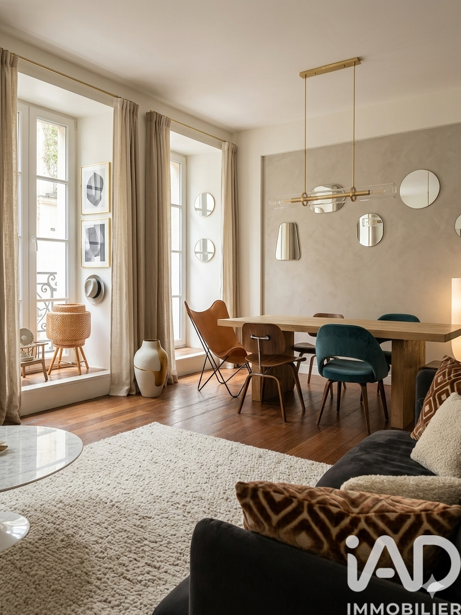 Appartement à vendre, 4 pièces, 74 m², Paris