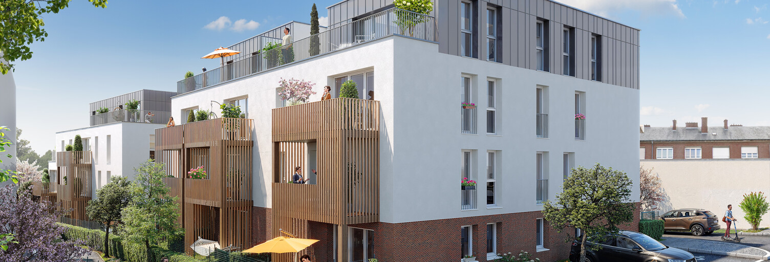 Appartement neuf T2, T3, T4 Pièce 40 à 89 m² à vendre à Amiens (80000)