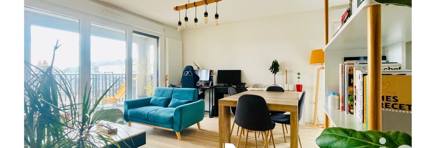 Appartement 3 Pièces 64 m² à vendre à Rouen (76100)
