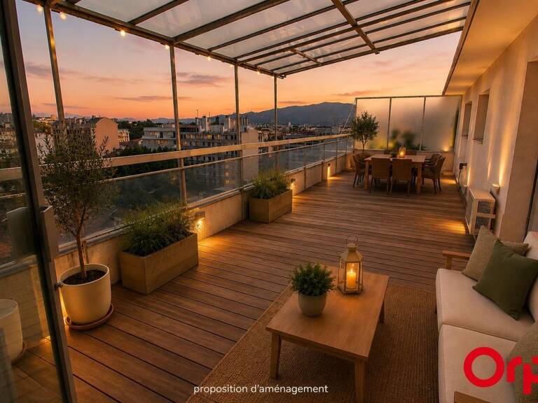 Appartement de type 3/4 -170 m² - Penthouse - Dernier étage Terrasse 45 m² - Parking — photo 1