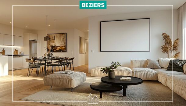 Appartement 3 pièces  à vendre Béziers 34500