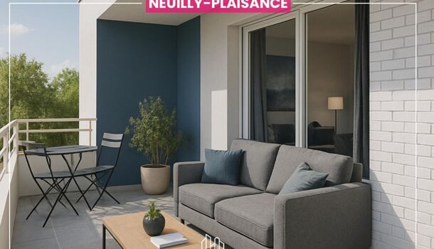 Appartement 3 pièces  à vendre Neuilly-Plaisance 93360