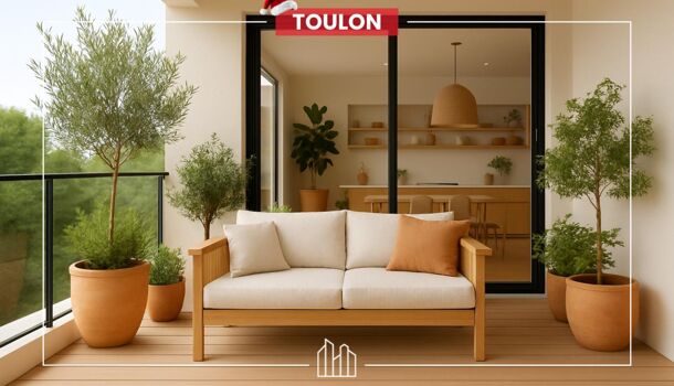 Appartement 3 pièces  à vendre Toulon 83100