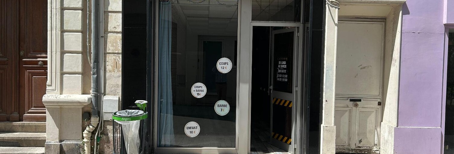 Commerce  25 m² à louer à Angers (49100)