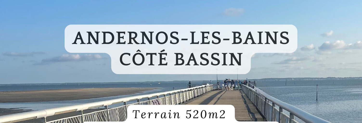 Terrain  520 m² à vendre à Andernos-les-Bains (33510)