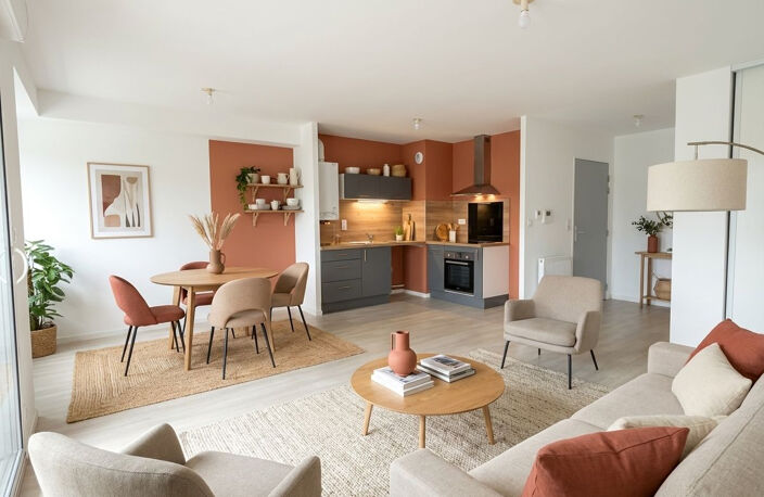 Appartement Pont Pean 3 pièce(s) 67 m2 — photo 2