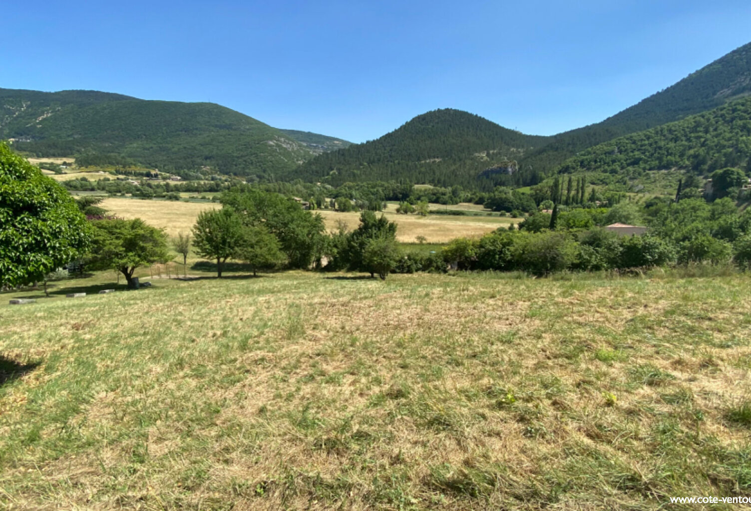 Terrain à  bâtir Reilhanette — photo 1
