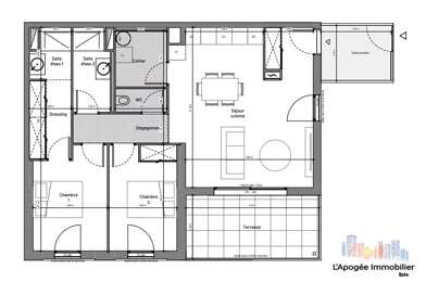 Appartement 3 pièces 430000 €