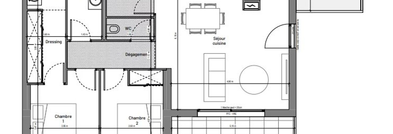 Appartement 3 Pièces 75 m² à vendre à Uzès (30700)