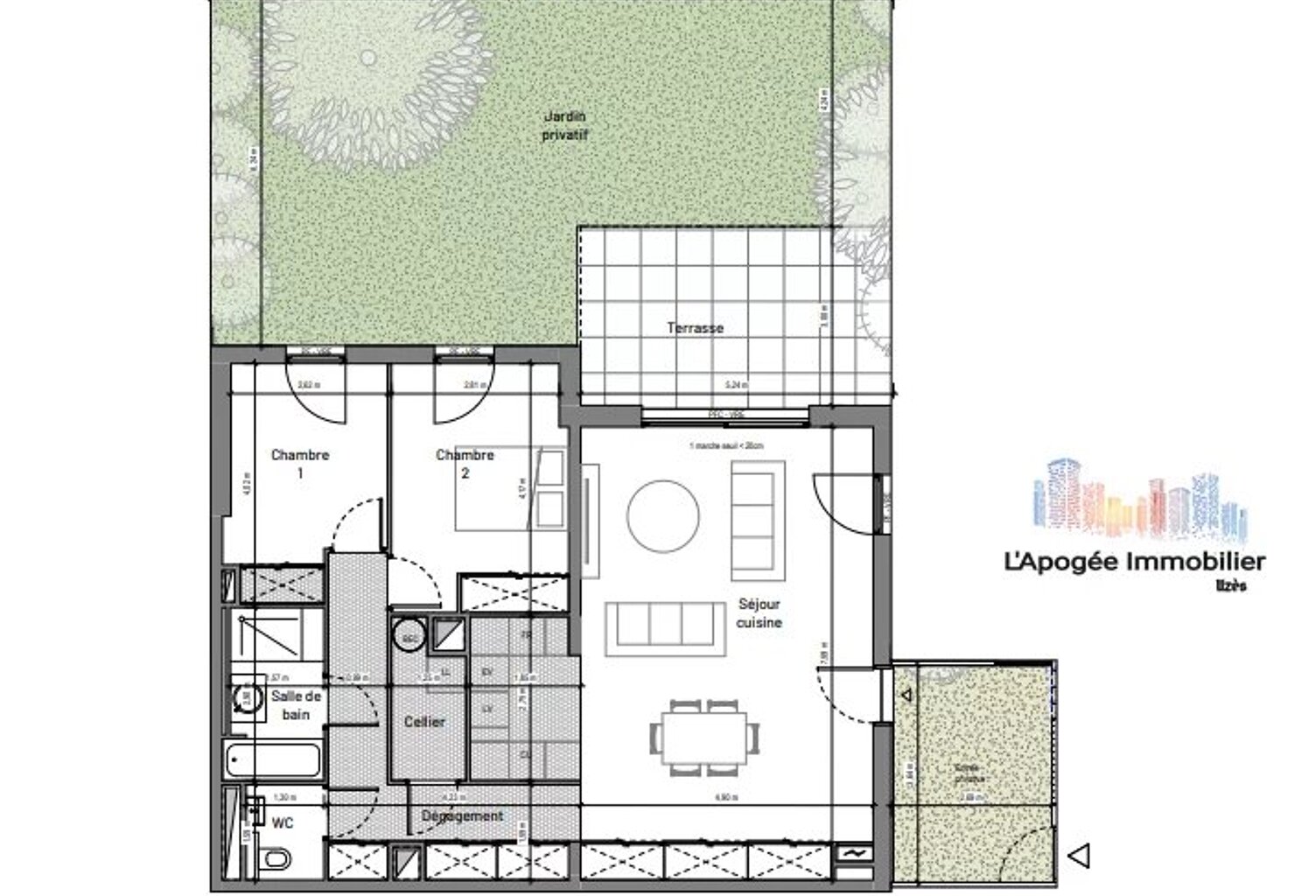Appartement T3 – Résidence neuve à Uzès (VEFA) — photo 1