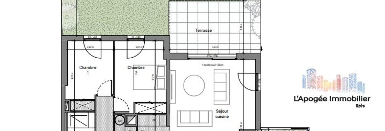 Appartement 3 Pièces 82 m² à vendre à Uzès (30700)