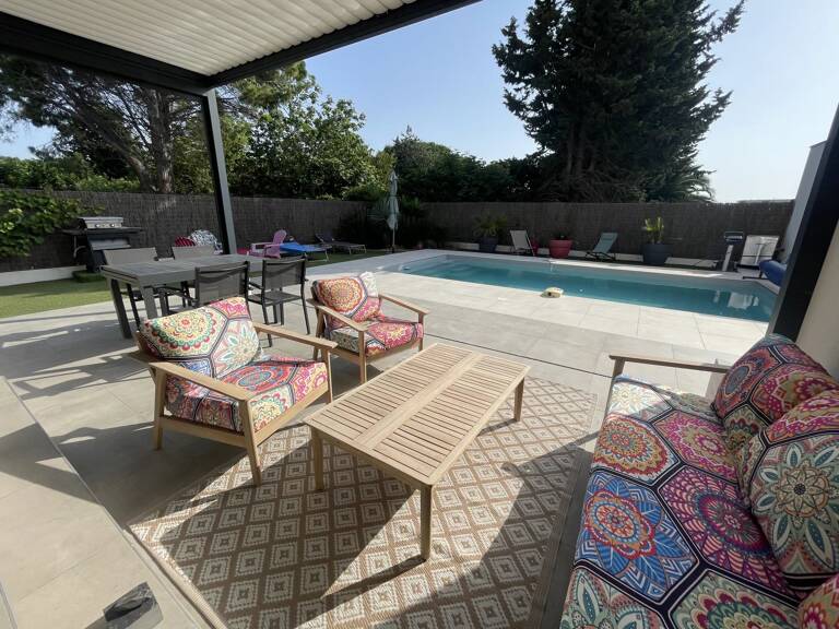 St Cyprien – Superbe Villa Contemporaine 3 Faces avec Piscine Chauffée — photo 1