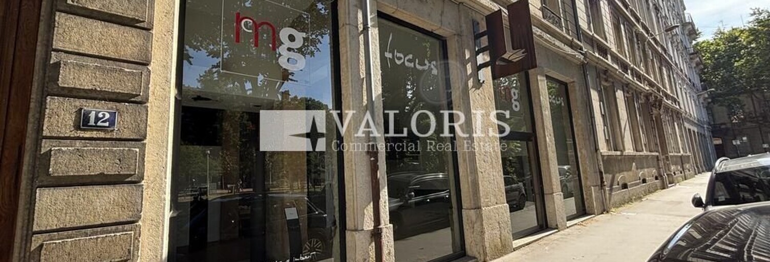 Commerce  185 m² à louer à Lyon 6 (69006)