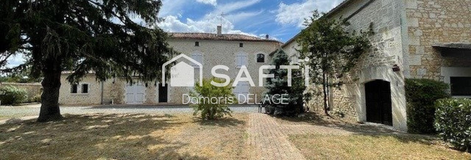 Maison 9 Pièces 225 m² à vendre à Chazelles (16380)