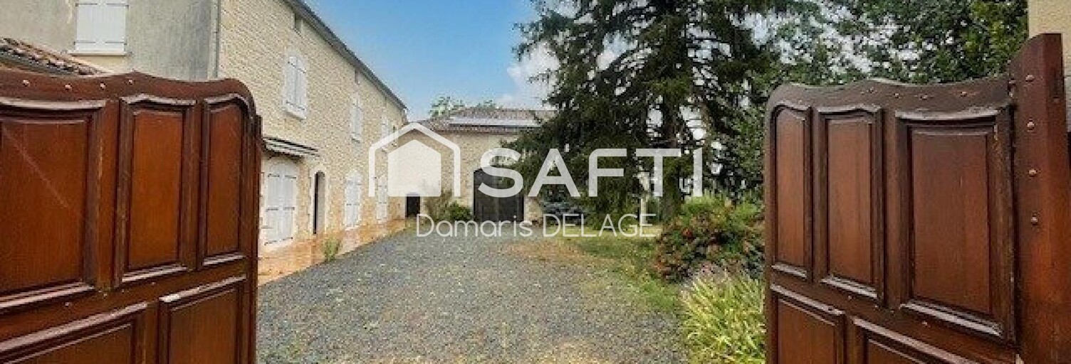 Maison 9 Pièces 225 m² à vendre à Chazelles (16380)