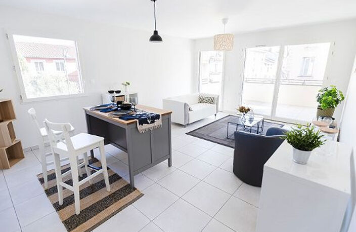 MONTROND LES BAINS CENTRE APPARTEMENT NEUF F3 + BALCON — photo 2
