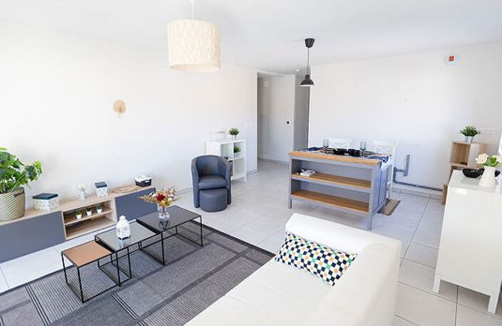 MONTROND LES BAINS CENTRE APPARTEMENT NEUF F3 + BALCON — photo 3