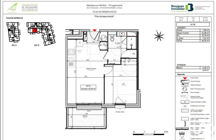 Vente Appartement 2 pièces — photo 2