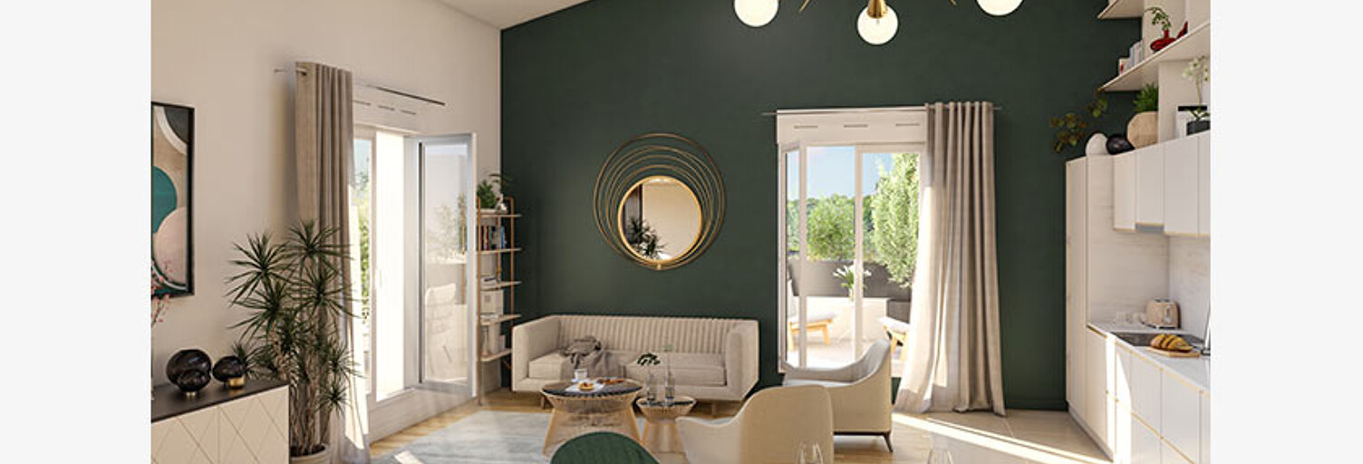 Appartement neuf T1, T2, T3, T4, T5 Pièce 35 à 100 m² à vendre à Clamart (92140)