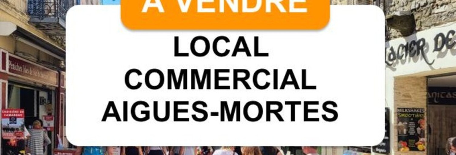 Commerce 1 Pièce 50 m² à louer à Aigues-Mortes (30220)