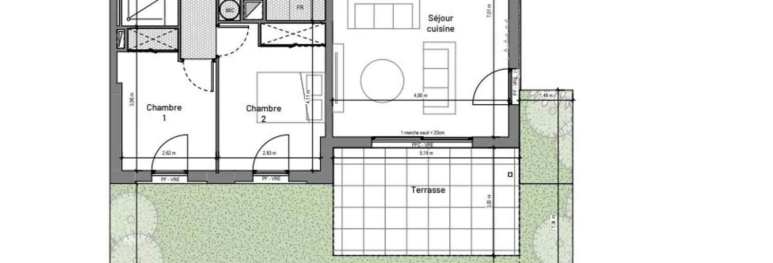 Appartement 3 Pièces 83 m² à vendre à Uzès (30700)