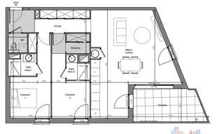 Appartement 3 Pièces 79 m² à vendre à Uzès (30700)