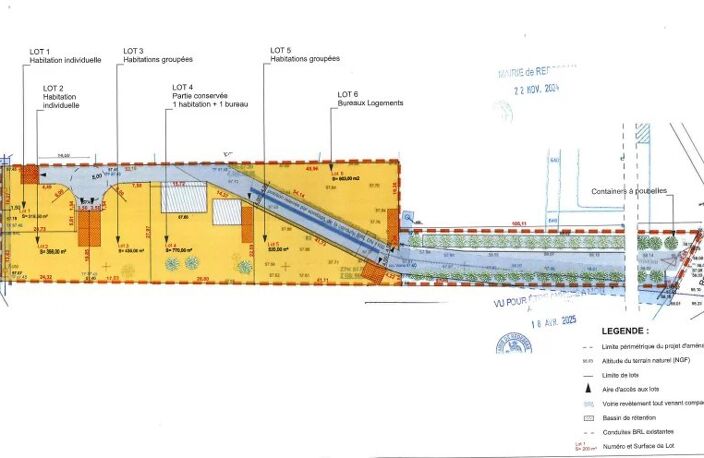 Redessan, terrain constructible viabilisé 603m² — photo 2